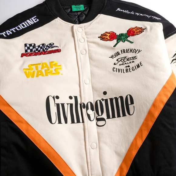 NWT Civil Regime LIMITED EDITION Star Wars Bomber Jacket - Picture 7 of 8